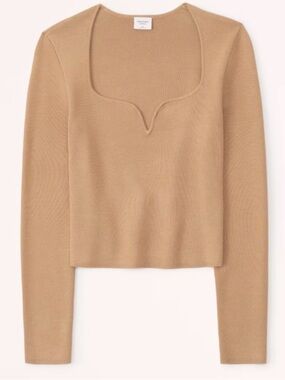 Abercrombie & fitch sweetheart slim sweater